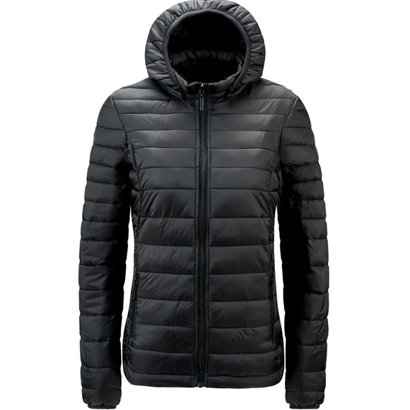 Winter Women Thin Padded Jacket Coat Lady Short Parka Outdoor - Picture 1 of 7